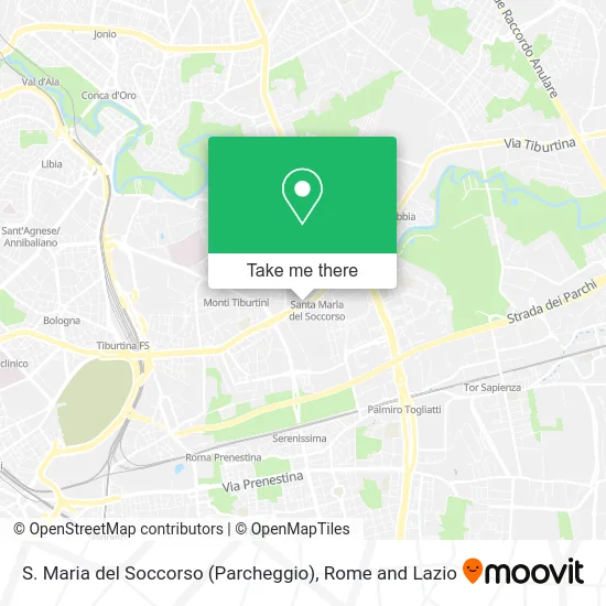 Saint Mary of Succor (Parking) map