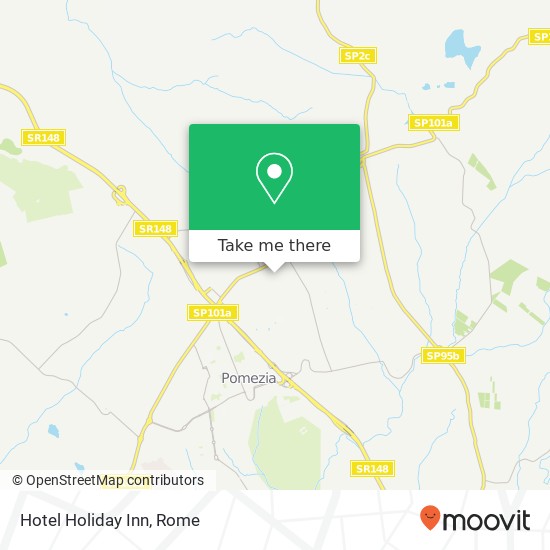 Hotel Holiday Inn map