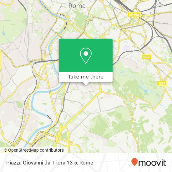 Piazza Giovanni da Triora  13 5 map