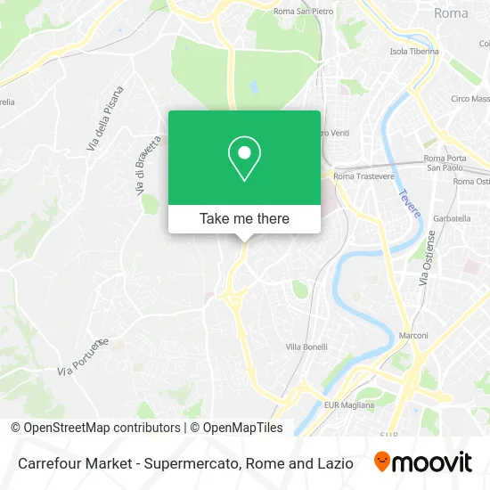 Carrefour Market - Supermarket map