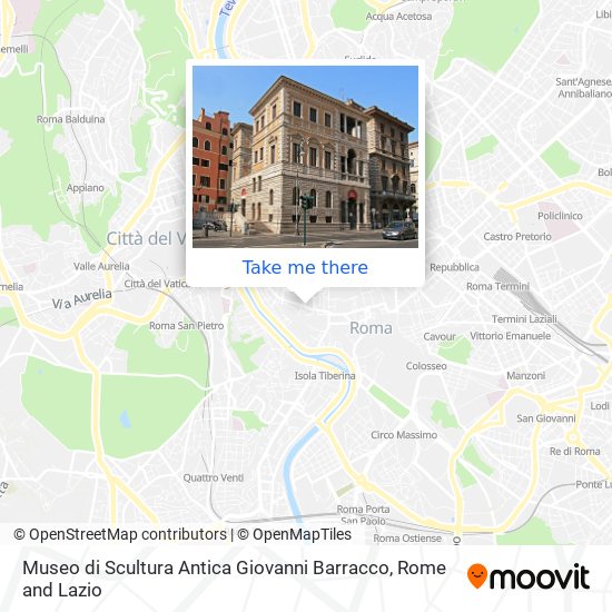 Museo di Scultura Antica Giovanni Barracco map