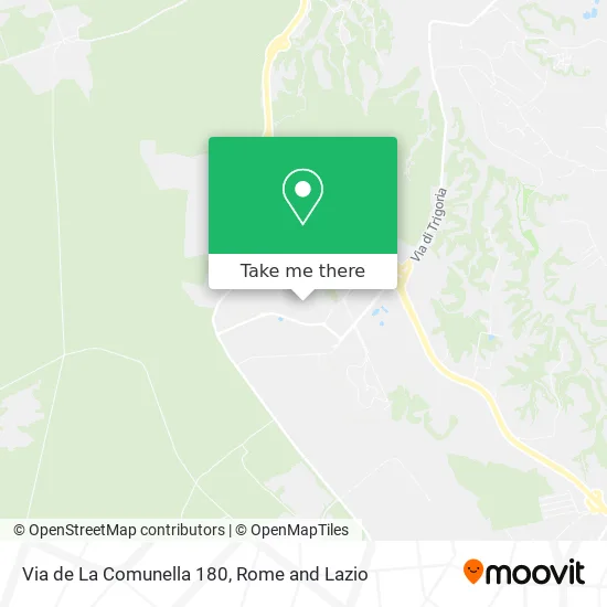 La Comunella Street 180 map