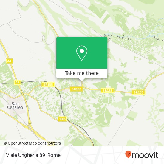 Viale Ungheria 89 map