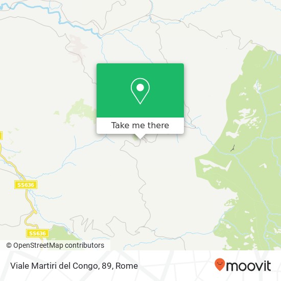 Viale Martiri del Congo, 89 map