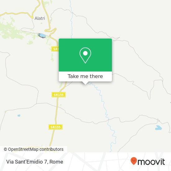 Via Sant'Emidio 7 map