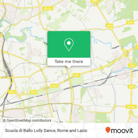 Scuola di Ballo Lolly Dance map