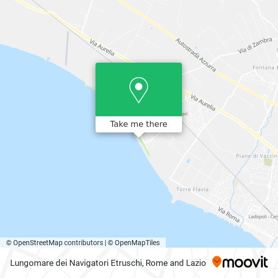 Lungomare dei Navigatori Etruschi map