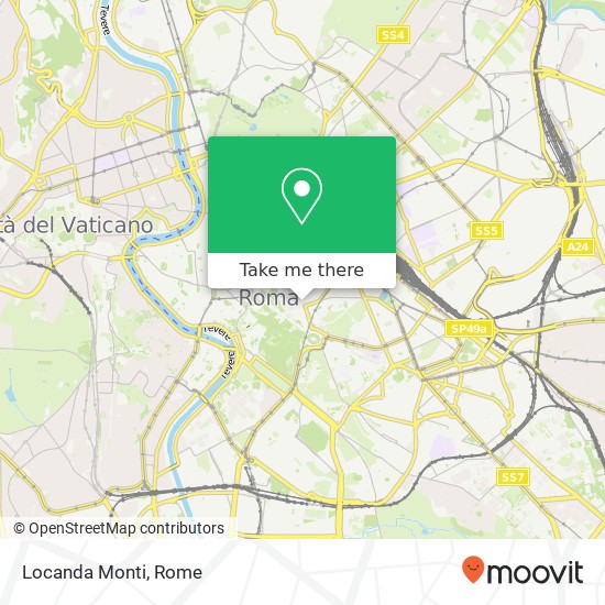 Locanda Monti map