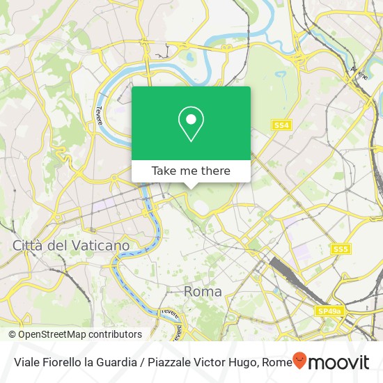 Viale Fiorello la Guardia / Piazzale Victor Hugo map