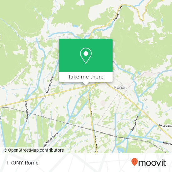 TRONY map