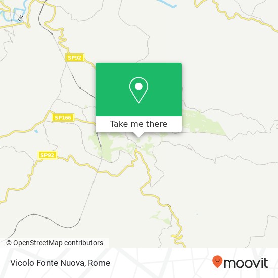 Vicolo Fonte Nuova map