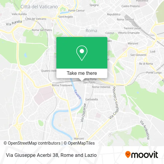 Giuseppe Acerbi Street 38 map