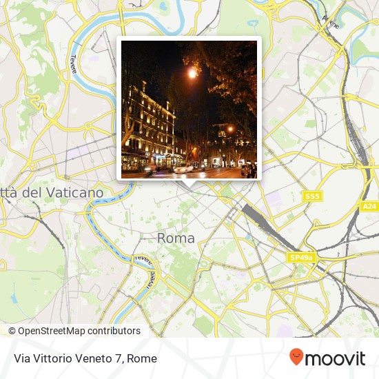 Via Vittorio Veneto  7 map