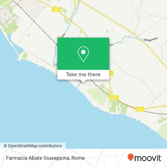 Farmacia Abate Giuseppina map