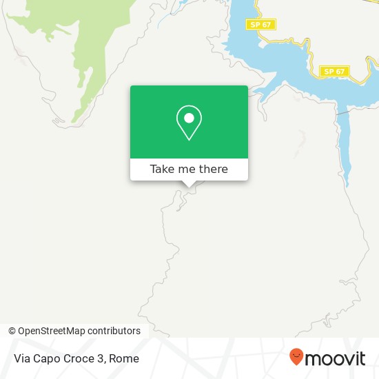Via Capo Croce 3 map