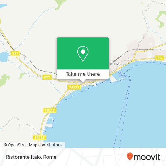 Ristorante Italo map