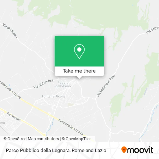 Legnara Public Park map