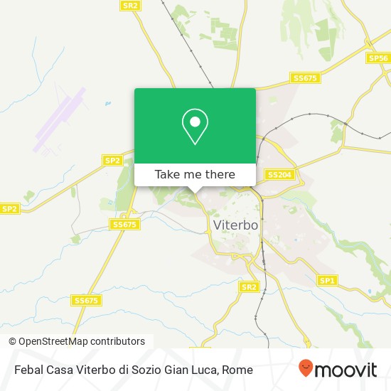 Febal Casa Viterbo di Sozio Gian Luca map