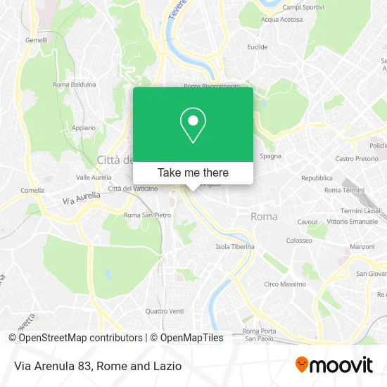 Via Arenula 83 map