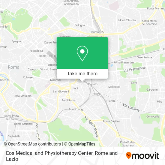 Eos Medical and Physiotherapy Center map