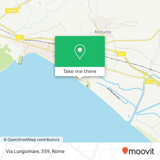 Via Lungomare, 359 map