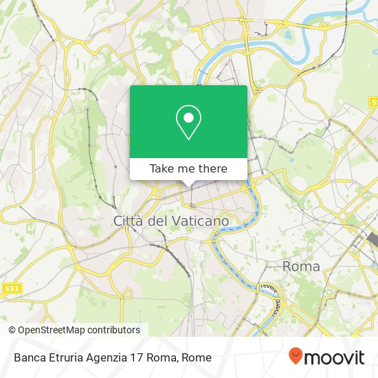 Banca Etruria Agenzia 17 Roma map