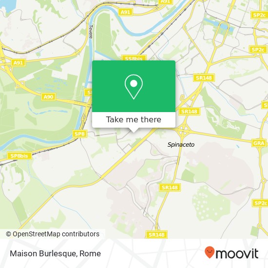 Maison Burlesque map