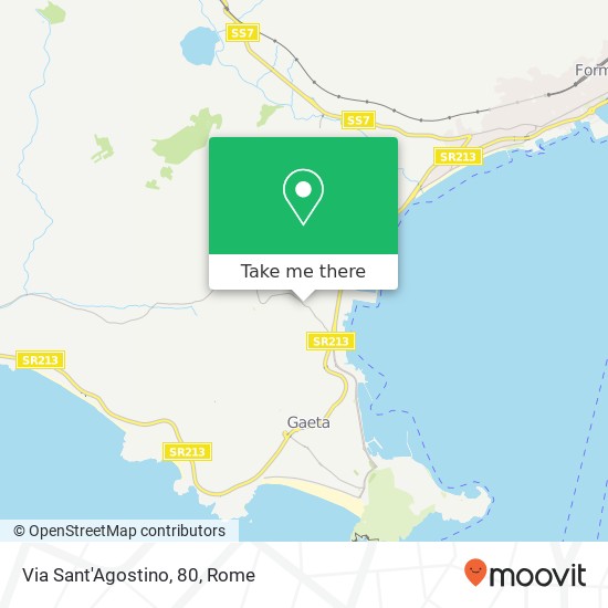 Via Sant'Agostino, 80 map