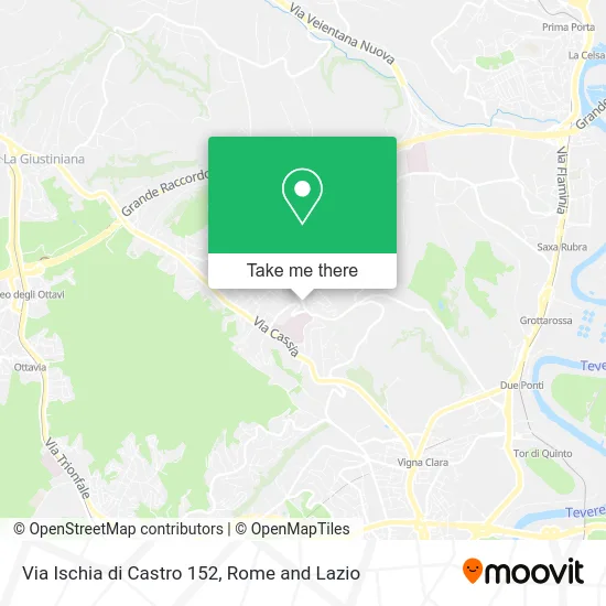 Ischia di Castro Street 152 map