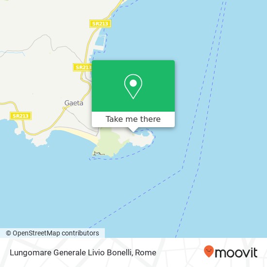 Lungomare Generale Livio Bonelli map