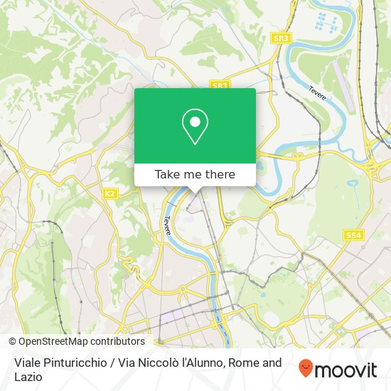 Viale Pinturicchio / Via Niccolò l'Alunno map