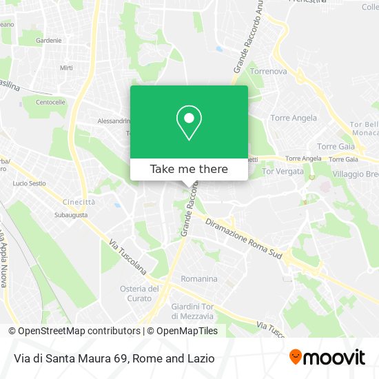 Via di Santa Maura 69 map