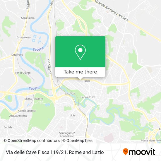 Via delle Cave Fiscali 19/21 map
