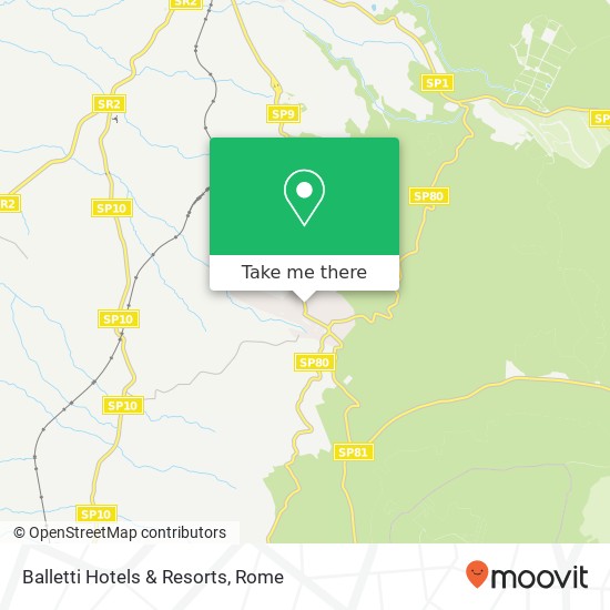 Balletti Hotels & Resorts map