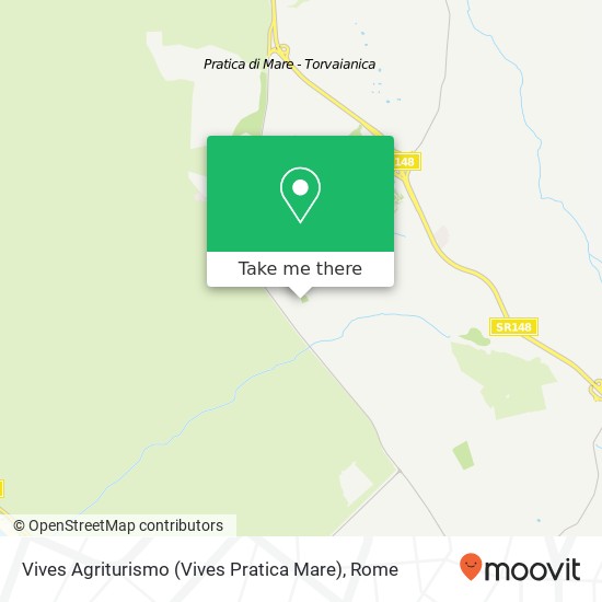 Vives Agriturismo (Vives Pratica Mare) map