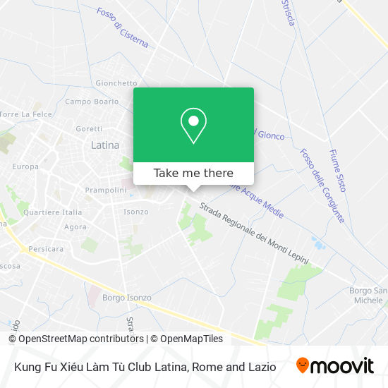 Kung Fu Xiéu Làm Tù Club Latina map