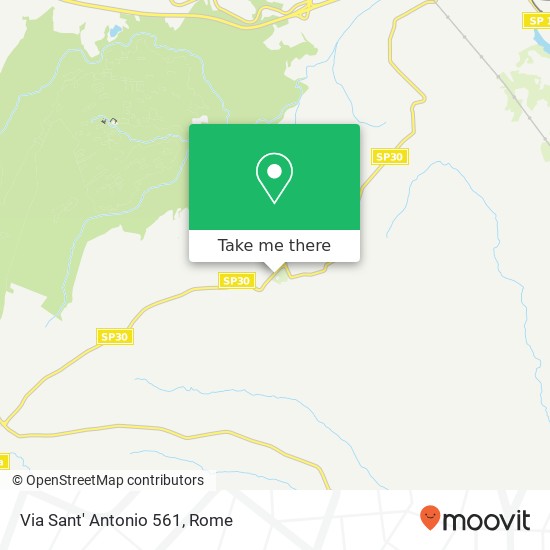 Via Sant' Antonio 561 map