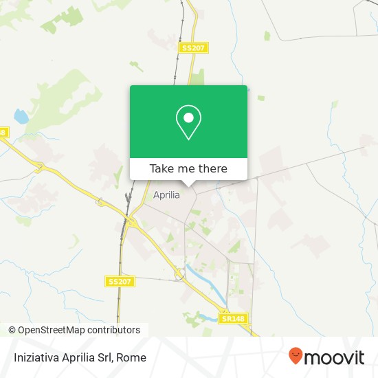 Iniziativa Aprilia Srl map