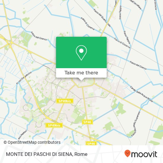 MONTE DEI PASCHI DI SIENA map