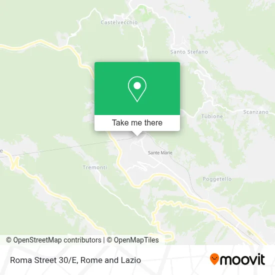 Roma Street 30/E map