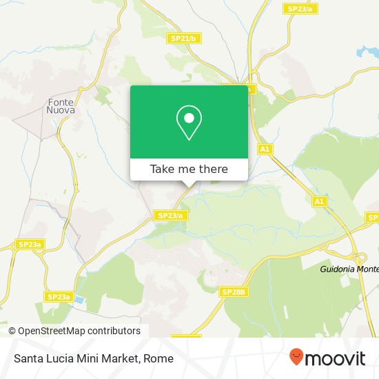 Santa Lucia Mini Market map