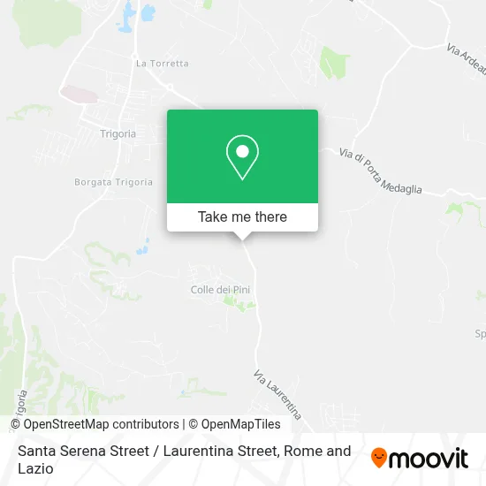 Santa Serena Street / Laurentina Street map