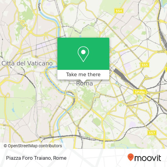 Piazza Foro Traiano map
