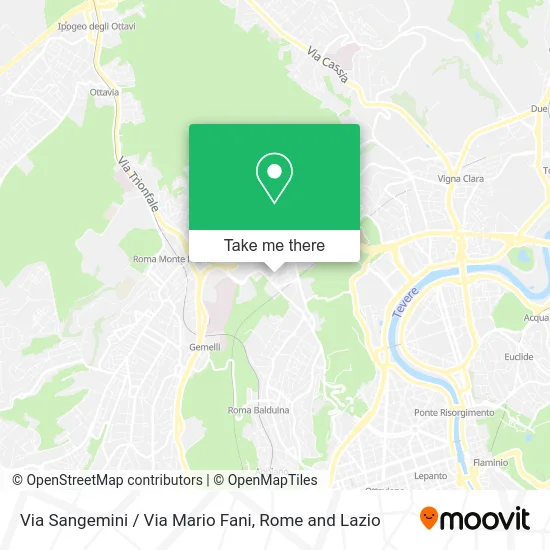 Sangemini Street / Mario Fani Street map