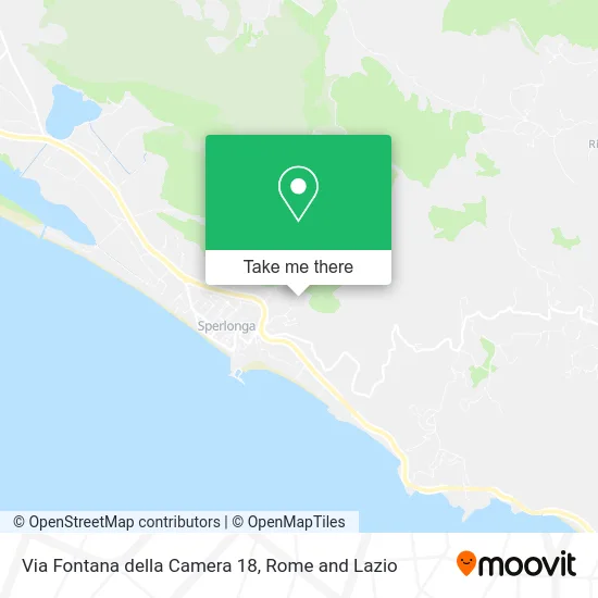 Fontana della Camera Street 18 map