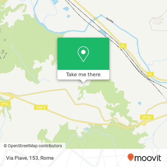 Via Piave, 153 map
