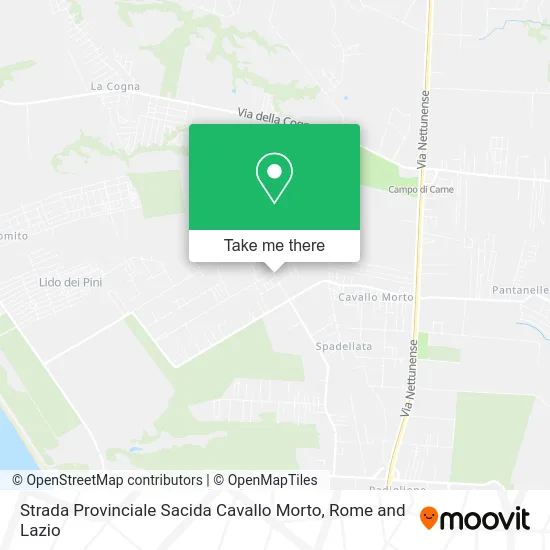 Provincial Road Sacida Dead Horse map