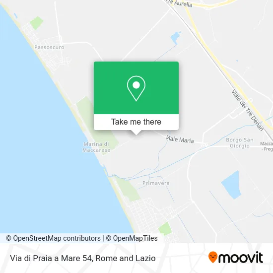 Praia a Mare Street 54 map