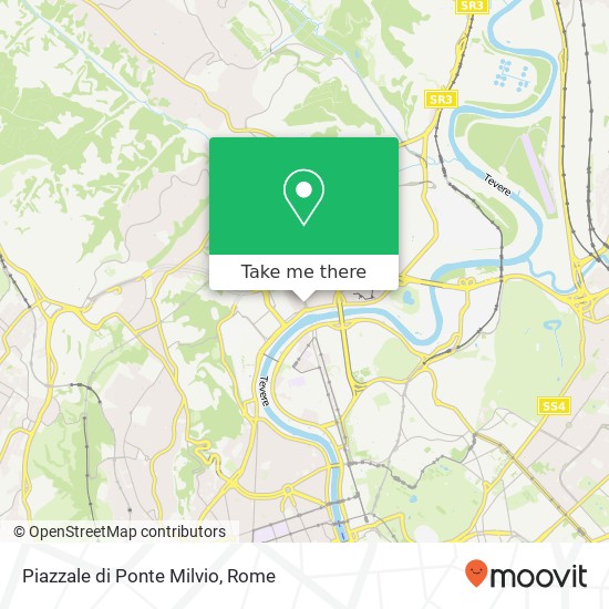 Piazzale di Ponte Milvio map