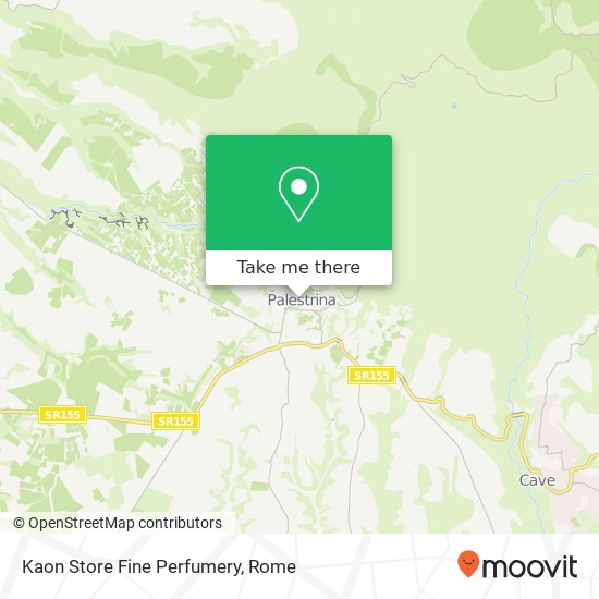 Kaon Store Fine Perfumery map